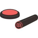 Seal And Vermilion SVG Icon